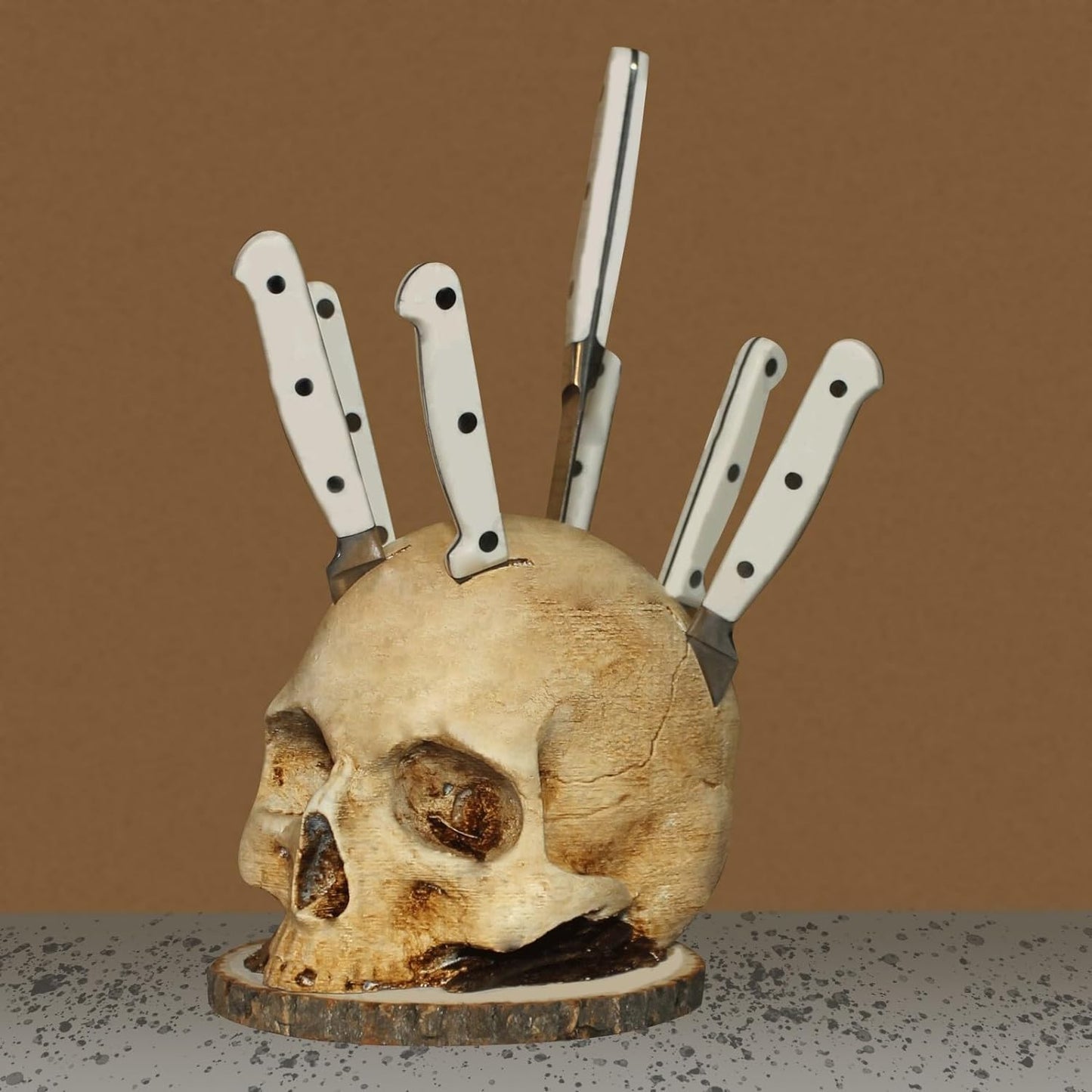 2025 Summer Hot Sale - 49% OFF🔥Gothic Skull Knife Holder-Buy 2 Get Free Shipping