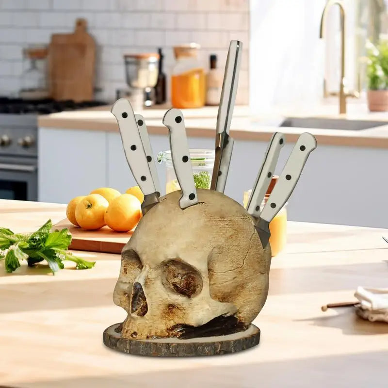 2025 Summer Hot Sale - 49% OFF🔥Gothic Skull Knife Holder-Buy 2 Get Free Shipping