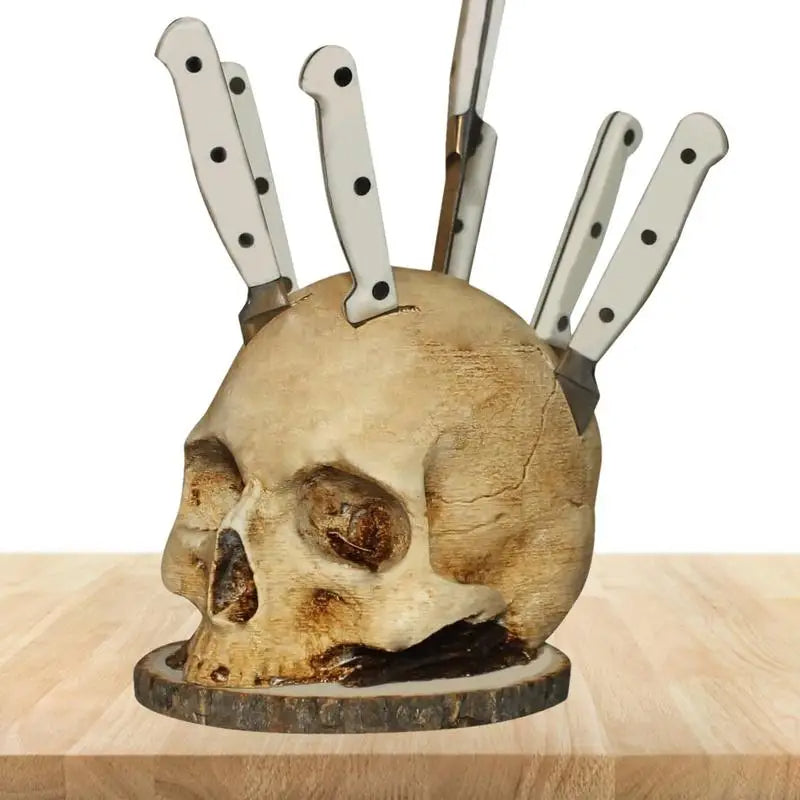 2025 Summer Hot Sale - 49% OFF🔥Gothic Skull Knife Holder-Buy 2 Get Free Shipping